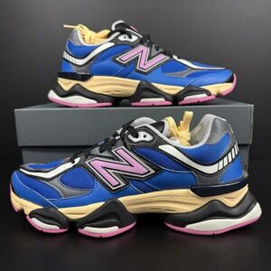 New Balance 9060 Blue Oasis Real Pink‎ Black U9060BPO Men Size 9 Women 10.5